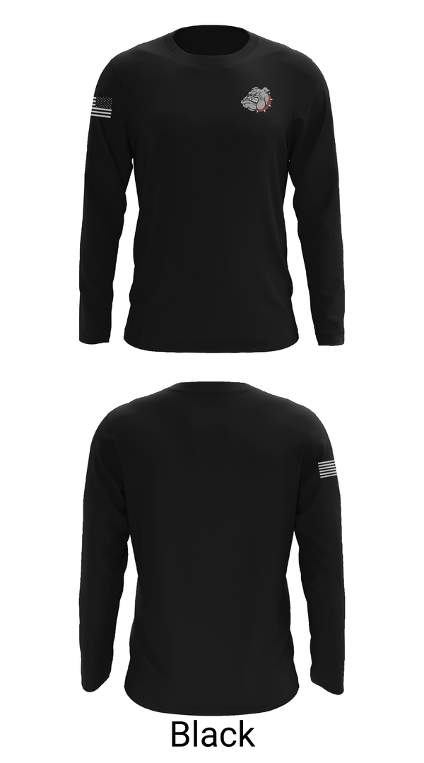 Long Sleeve Performance Shirt, vWyandotte High School Bowling, Bowling, Teamtime, Team time, sublimation, custom sports apparel, team uniforms, spirit wear, spiritwear, sports uniforms, custom shirts, team store, custom team store, fundraiser sports, apparel fundraiser