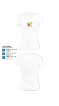 Walled Lake Central Gymnastics 93102684 Women's Short Sleeve V-neck Shirt - 18
