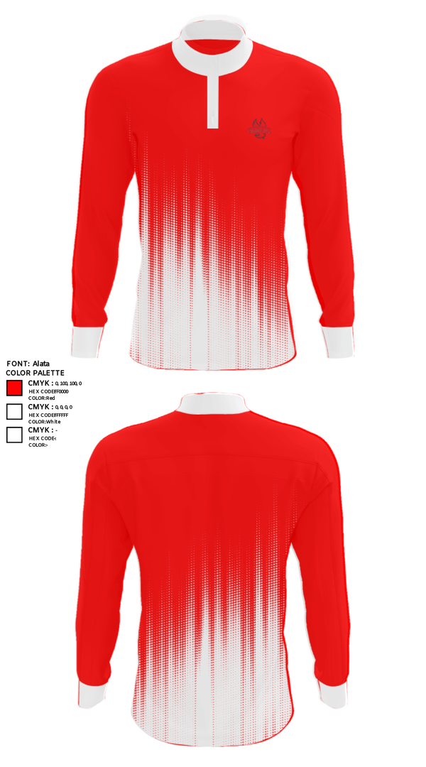 Quarter Zip Jacket, Miami University - Middletown Baseball, Baseball, Teamtime, Team time, sublimation, custom sports apparel, team uniforms, spirit wear, spiritwear, sports uniforms, custom shirts, team store, custom team store, fundraiser sports, apparel fundraiser