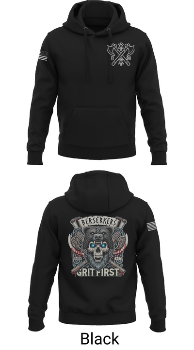 Baker 3-509th 3rd Plt 1st squad 60073036 Hoodie - 38