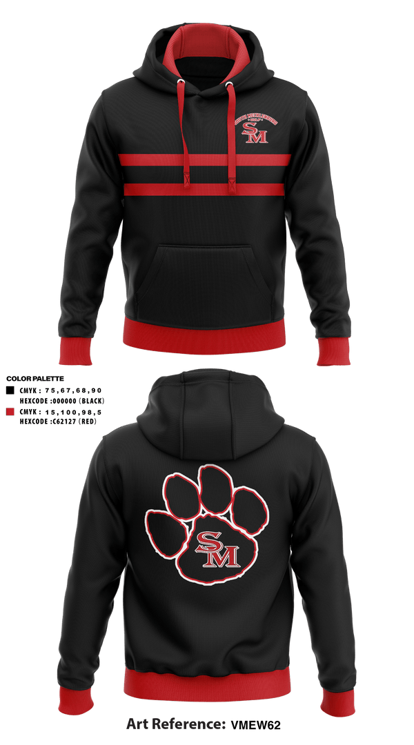 Hoodie, South Meck Girls Golf, Golf, Teamtime, Team time, sublimation, custom sports apparel, team uniforms, spirit wear, spiritwear, sports uniforms, custom shirts, team store, custom team store, fundraiser sports, apparel fundraiser