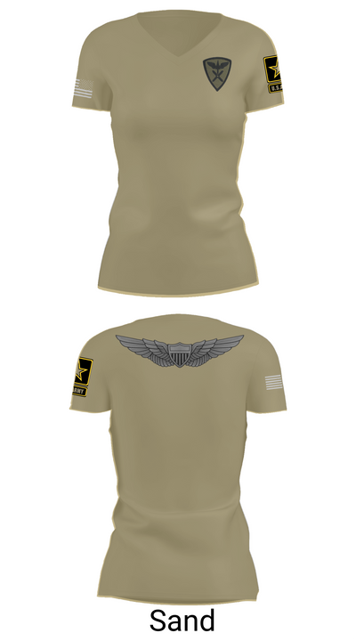 Aviators 74507029 Women's Short Sleeve V-neck Shirt - 88