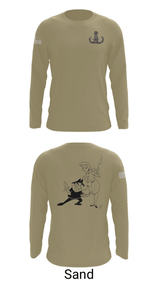 Long Sleeve Performance Shirt, 18th EOD Det, Army, Teamtime, Team time, sublimation, custom sports apparel, team uniforms, spirit wear, spiritwear, sports uniforms, custom shirts, team store, custom team store, fundraiser sports, apparel fundraiser