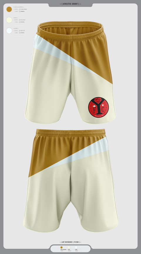 Athletic Shorts With Pockets, YFC, Men's Soccer, Teamtime, Team time, sublimation, custom sports apparel, team uniforms, spirit wear, spiritwear, sports uniforms, custom shirts, team store, custom team store, fundraiser sports, apparel fundraiser