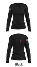 Legionnaire Mobile Jiu-Jitsu 98143549 Women's Long Sleeve V-neck Shirt - 35