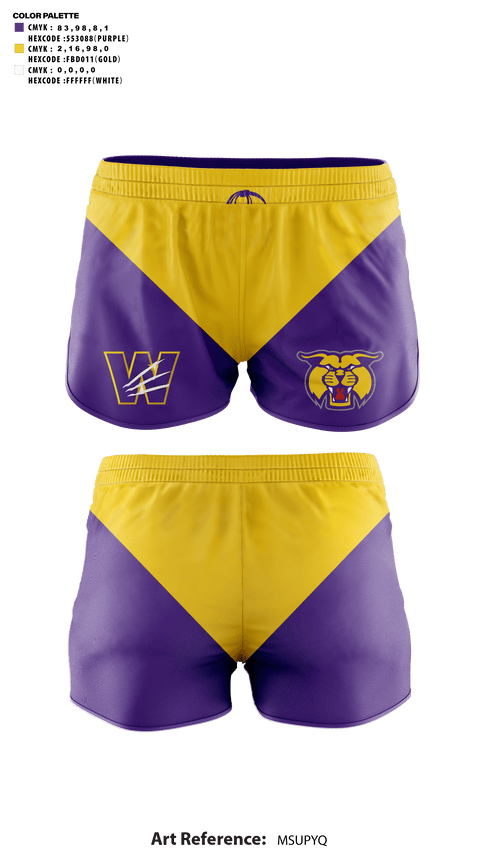 Womens Shorts, Wilder High School Cheer, Cheer, Teamtime, Team time, sublimation, custom sports apparel, team uniforms, spirit wear, spiritwear, sports uniforms, custom shirts, team store, custom team store, fundraiser sports, apparel fundraiser