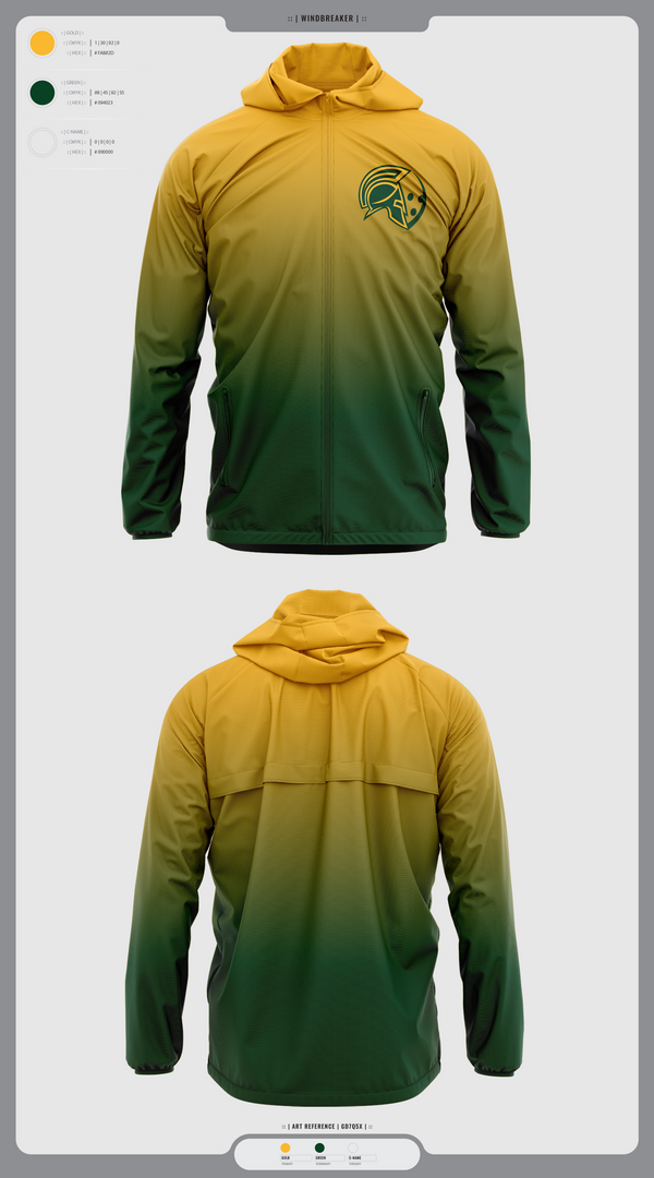 Windbreaker, Glenbrook North Spartan Bowling, Bowling, Teamtime, Team time, sublimation, custom sports apparel, team uniforms, spirit wear, spiritwear, sports uniforms, custom shirts, team store, custom team store, fundraiser sports, apparel fundraiser