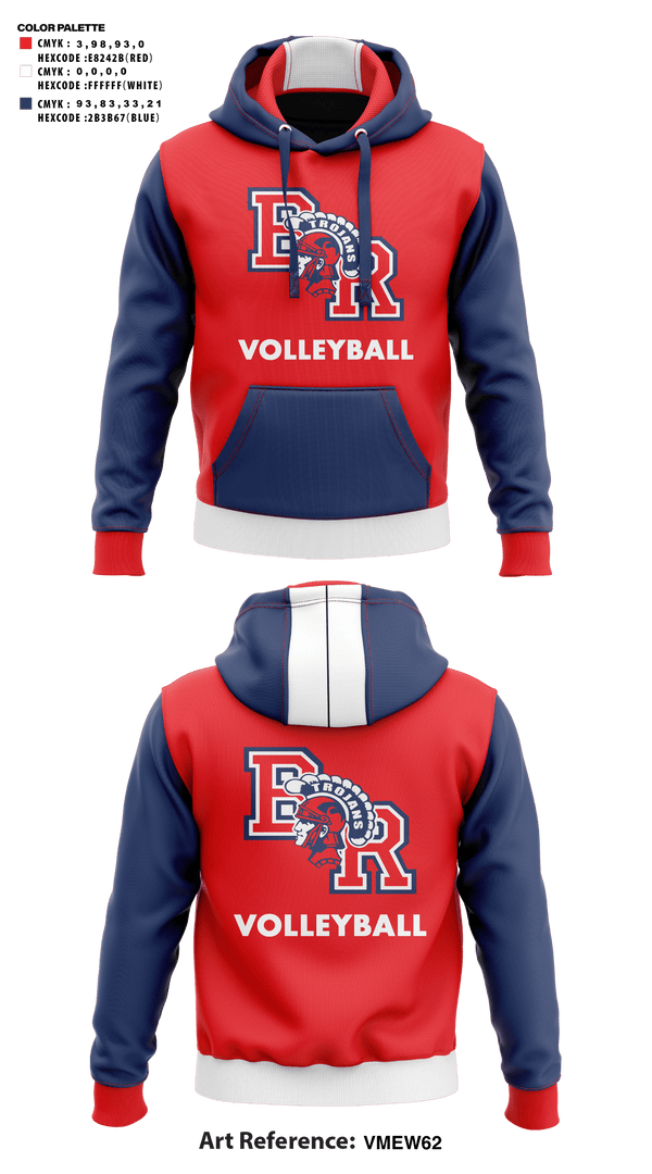 Hoodie, Bridgewater-Raynham Regional High School Volleyball, Women's Volleyball, Teamtime, Team time, sublimation, custom sports apparel, team uniforms, spirit wear, spiritwear, sports uniforms, custom shirts, team store, custom team store, fundraiser sports, apparel fundraiser
