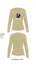 TC Instructors 58832529 Women's Long Sleeve V-neck Shirt - 82