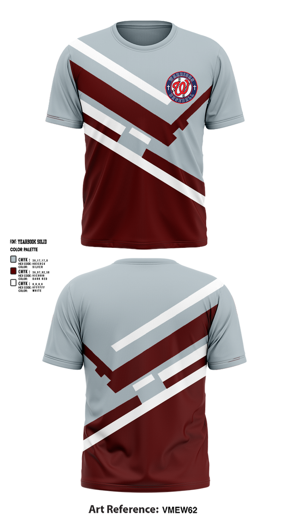 Short Sleeve Performance Shirt, Warriors, Baseball, Teamtime, Team time, sublimation, custom sports apparel, team uniforms, spirit wear, spiritwear, sports uniforms, custom shirts, team store, custom team store, fundraiser sports, apparel fundraiser