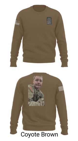 Crew Neck Sweatshirt, 440 th Chem, Army, Teamtime, Team time, sublimation, custom sports apparel, team uniforms, spirit wear, spiritwear, sports uniforms, custom shirts, team store, custom team store, fundraiser sports, apparel fundraiser