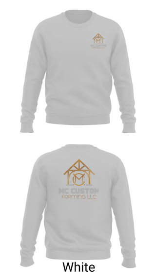 Crew Neck Sweatshirt, MC CUSTOM FRAMING LLC, , Teamtime, Team time, sublimation, custom sports apparel, team uniforms, spirit wear, spiritwear, sports uniforms, custom shirts, team store, custom team store, fundraiser sports, apparel fundraiser