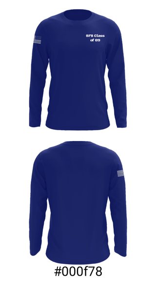 Long Sleeve Performance Shirt, SFS Class of 89, , Teamtime, Team time, sublimation, custom sports apparel, team uniforms, spirit wear, spiritwear, sports uniforms, custom shirts, team store, custom team store, fundraiser sports, apparel fundraiser