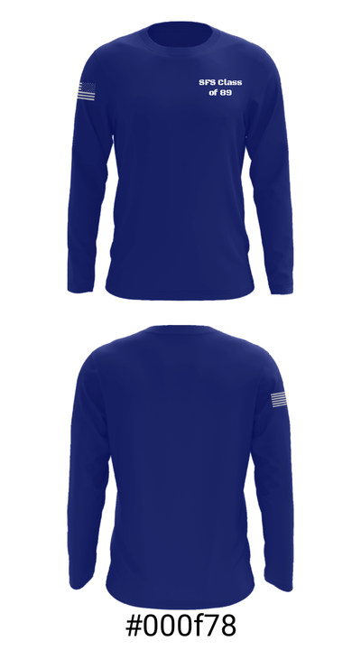 SFS Class of 89 18985918 Long Sleeve Performance Shirt - 18