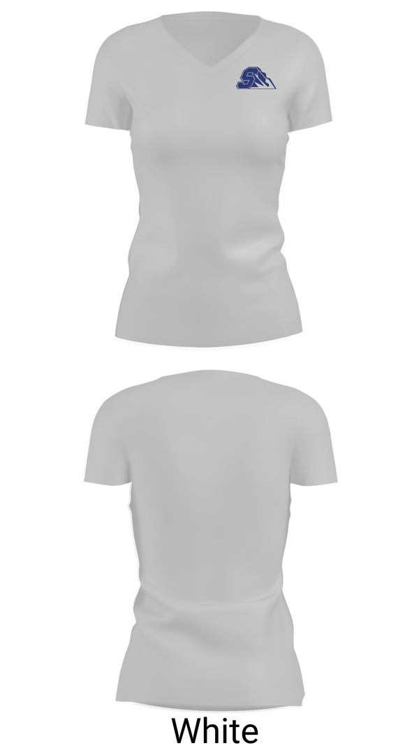 Womens Short Sleeve Vneck Shirt, Salem High School Bowling, Bowling, Teamtime, Team time, sublimation, custom sports apparel, team uniforms, spirit wear, spiritwear, sports uniforms, custom shirts, team store, custom team store, fundraiser sports, apparel fundraiser