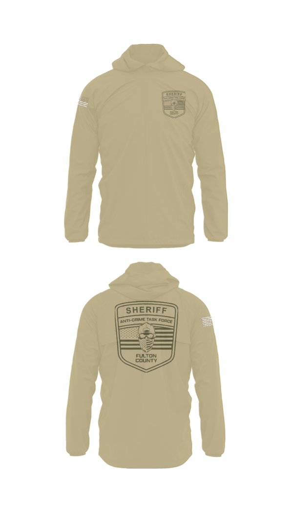 Windbreaker, Fulton County Anti-Crime Task Force, , Teamtime, Team time, sublimation, custom sports apparel, team uniforms, spirit wear, spiritwear, sports uniforms, custom shirts, team store, custom team store, fundraiser sports, apparel fundraiser