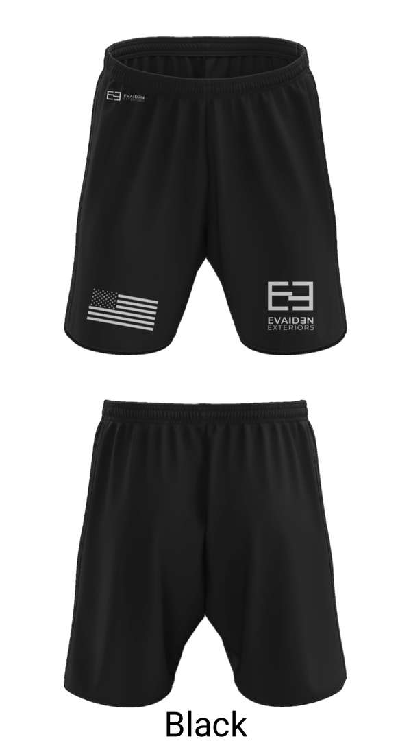 Athletic Shorts With Pockets, EVAIDEN EXTERIORS, LLC, , Teamtime, Team time, sublimation, custom sports apparel, team uniforms, spirit wear, spiritwear, sports uniforms, custom shirts, team store, custom team store, fundraiser sports, apparel fundraiser