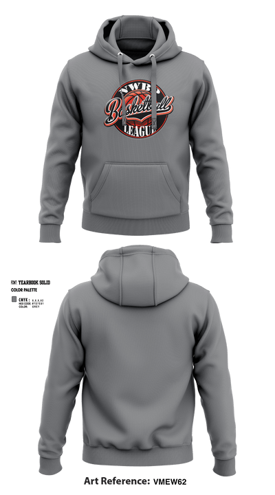 North West Bergen Passaic Basketball League 72359397 Hoodie - 2