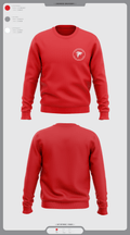 Constantine High School Cross Country 28669169 Crew Neck Sweatshirt - 4