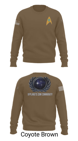 Crew Neck Sweatshirt, UFP, Air Force, Teamtime, Team time, sublimation, custom sports apparel, team uniforms, spirit wear, spiritwear, sports uniforms, custom shirts, team store, custom team store, fundraiser sports, apparel fundraiser