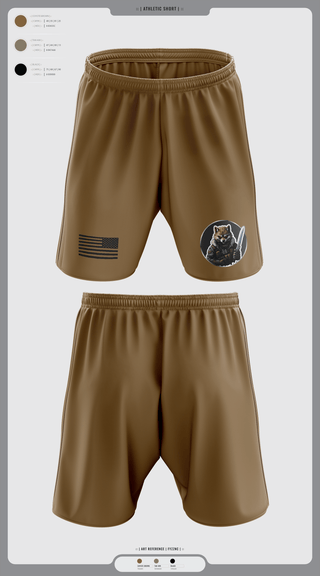 Athletic Shorts With Pockets, Fox Co., Army, Teamtime, Team time, sublimation, custom sports apparel, team uniforms, spirit wear, spiritwear, sports uniforms, custom shirts, team store, custom team store, fundraiser sports, apparel fundraiser