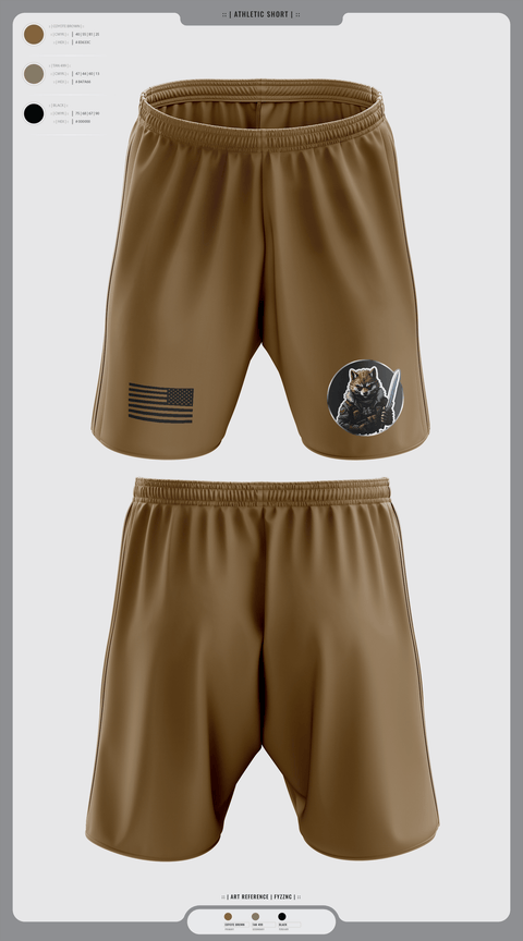 Athletic Shorts With Pockets, Fox Co., Army, Teamtime, Team time, sublimation, custom sports apparel, team uniforms, spirit wear, spiritwear, sports uniforms, custom shirts, team store, custom team store, fundraiser sports, apparel fundraiser
