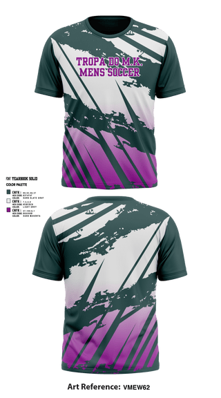 Short Sleeve Performance Shirt, Tropa do M.K., Men's Soccer, Teamtime, Team time, sublimation, custom sports apparel, team uniforms, spirit wear, spiritwear, sports uniforms, custom shirts, team store, custom team store, fundraiser sports, apparel fundraiser