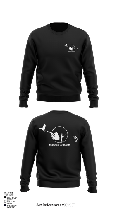 Mediocre Outdoorz 42563174 Crew Neck Sweatshirt - 1