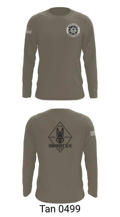 GCSO K9 19813935 Long Sleeve Performance Shirt 63