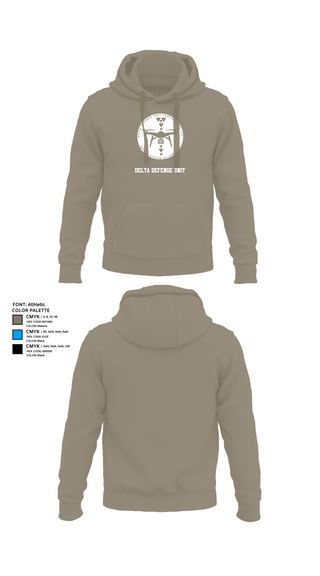 Hoodie, Delta Defense Unit, Police, Teamtime, Team time, sublimation, custom sports apparel, team uniforms, spirit wear, spiritwear, sports uniforms, custom shirts, team store, custom team store, fundraiser sports, apparel fundraiser