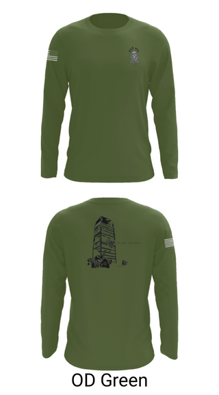Long Sleeve Performance Shirt, EODMU2 PLT 201, Navy, Teamtime, Team time, sublimation, custom sports apparel, team uniforms, spirit wear, spiritwear, sports uniforms, custom shirts, team store, custom team store, fundraiser sports, apparel fundraiser