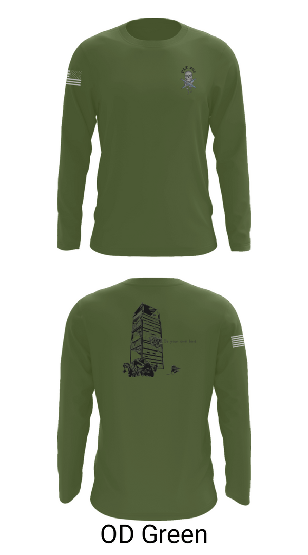 Long Sleeve Performance Shirt, EODMU2 PLT 201, Navy, Teamtime, Team time, sublimation, custom sports apparel, team uniforms, spirit wear, spiritwear, sports uniforms, custom shirts, team store, custom team store, fundraiser sports, apparel fundraiser