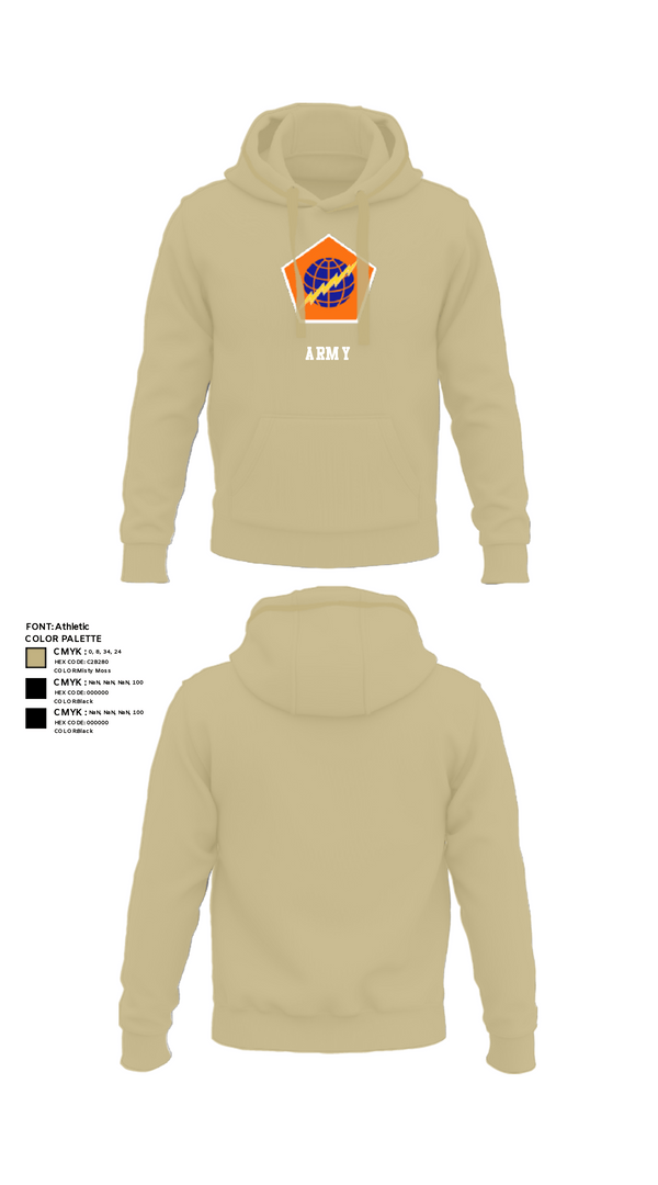 Hoodie, 98th Expeditionary Signal Battalion, Army, Teamtime, Team time, sublimation, custom sports apparel, team uniforms, spirit wear, spiritwear, sports uniforms, custom shirts, team store, custom team store, fundraiser sports, apparel fundraiser