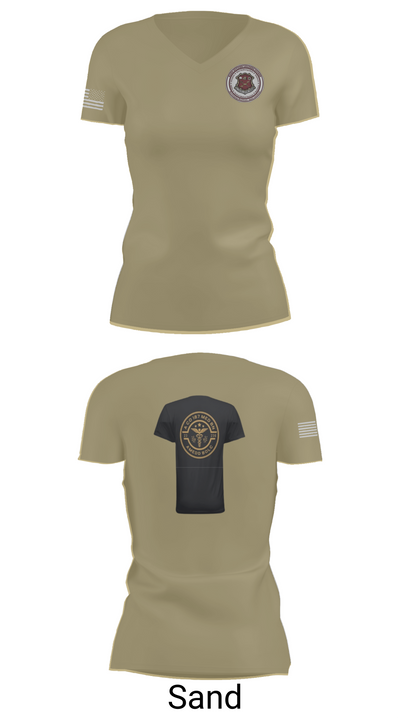 BOLC 187TH 66785601 Women's Short Sleeve V-neck Shirt - 88