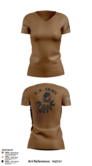 Womens Short Sleeve Vneck Shirt, 411TH CBRN COMPANY411TH CBRN COMPANY411TH CHEMICAL COMPANY, Army, Teamtime, Team time, sublimation, custom sports apparel, team uniforms, spirit wear, spiritwear, sports uniforms, custom shirts, team store, custom team store, fundraiser sports, apparel fundraiser