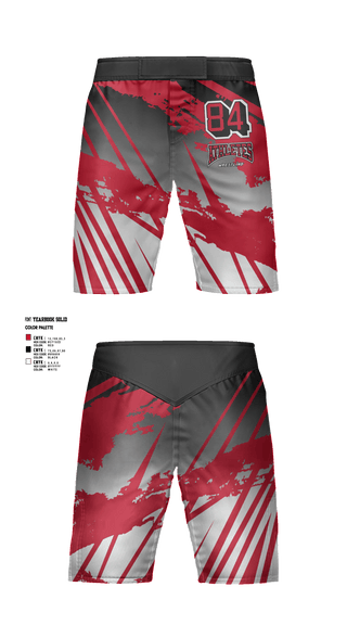 Fight Shorts, 84 Athletes Wrestling, Wrestling, Teamtime, Team time, sublimation, custom sports apparel, team uniforms, spirit wear, spiritwear, sports uniforms, custom shirts, team store, custom team store, fundraiser sports, apparel fundraiser