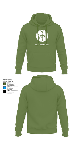 Hoodie, Delta Defense Unit, Police, Teamtime, Team time, sublimation, custom sports apparel, team uniforms, spirit wear, spiritwear, sports uniforms, custom shirts, team store, custom team store, fundraiser sports, apparel fundraiser