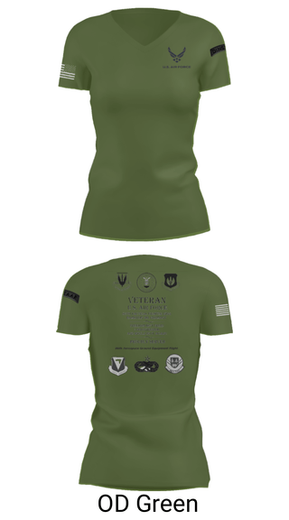 Women's Short Sleeve Vneck Shirt, Ramstein AGE, , Teamtime, Team time, sublimation, custom sports apparel, team uniforms, spirit wear, spiritwear, sports uniforms, custom shirts, team store, custom team store, fundraiser sports, apparel fundraiser