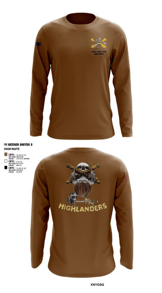 Long Sleeve Performance Shirt, Bravo 1-119th FA, , Teamtime, Team time, sublimation, custom sports apparel, team uniforms, spirit wear, spiritwear, sports uniforms, custom shirts, team store, custom team store, fundraiser sports, apparel fundraiser