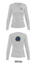 CLA-VAL 27414024 Women's Long Sleeve V-neck Shirt - 6