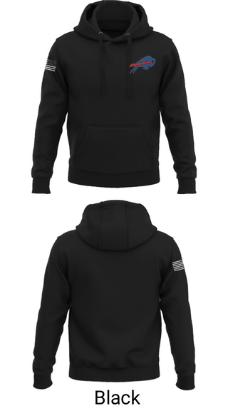 Hoodie, Keystone Bills Football and Cheer, Football, Teamtime, Team time, sublimation, custom sports apparel, team uniforms, spirit wear, spiritwear, sports uniforms, custom shirts, team store, custom team store, fundraiser sports, apparel fundraiser