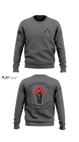 Crew Neck Sweatshirt, 1-111 MTR renew1-111 SkinWalker renew, National Guard, Teamtime, Team time, sublimation, custom sports apparel, team uniforms, spirit wear, spiritwear, sports uniforms, custom shirts, team store, custom team store, fundraiser sports, apparel fundraiser