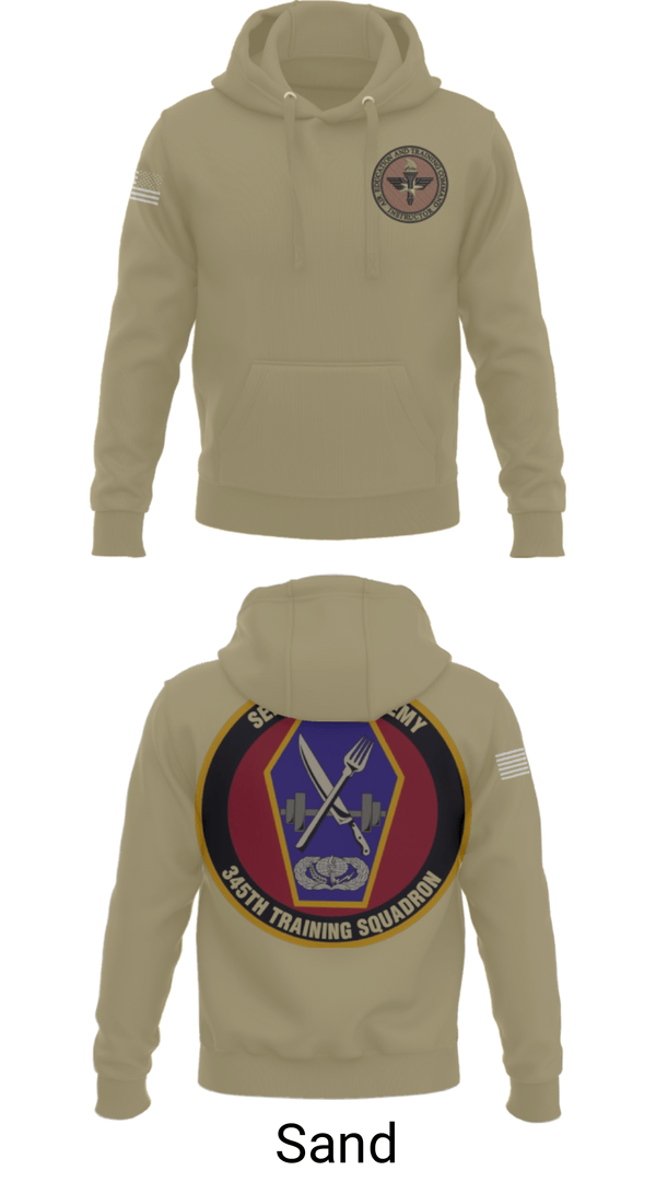 Hoodie, 345 TRS, Air Force, Teamtime, Team time, sublimation, custom sports apparel, team uniforms, spirit wear, spiritwear, sports uniforms, custom shirts, team store, custom team store, fundraiser sports, apparel fundraiser