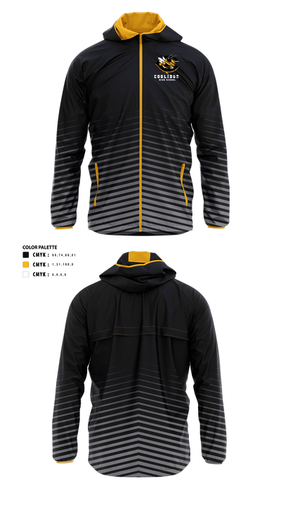 Coolidge High School Cross Country 37076314 Windbreaker - 40