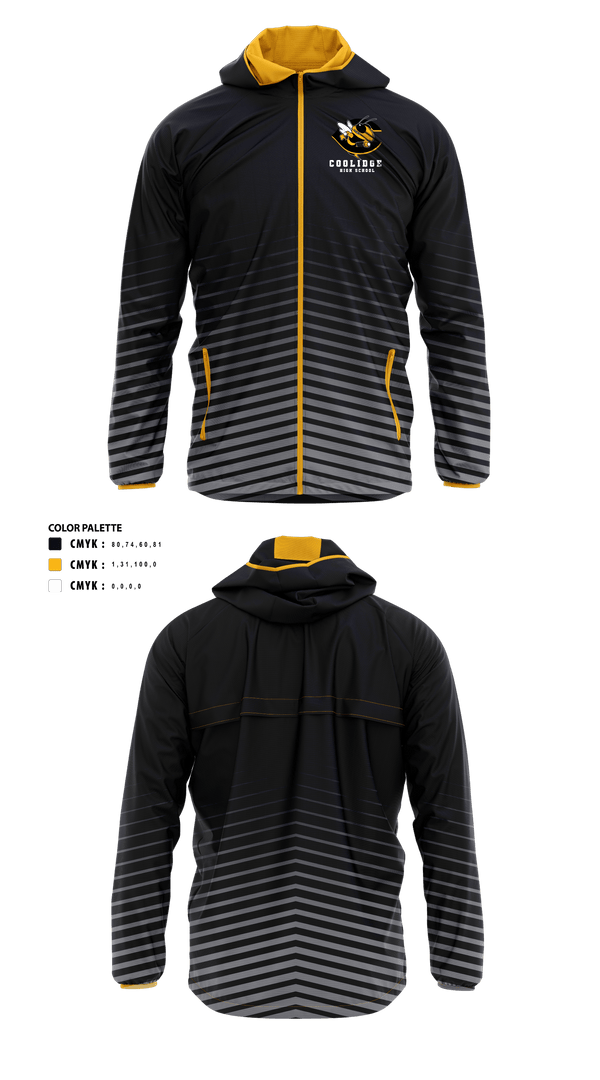 Windbreaker, Coolidge High School Cross Country, Cross Country, Teamtime, Team time, sublimation, custom sports apparel, team uniforms, spirit wear, spiritwear, sports uniforms, custom shirts, team store, custom team store, fundraiser sports, apparel fundraiser