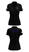NAVAL SUPPORT ACTIVITY BETHESDA SECURITY FORCES 28838405 Women's Short Sleeve Performance Polo  - 33