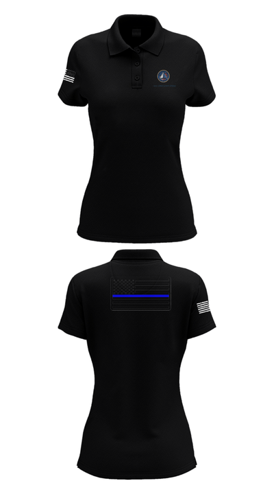 NAVAL SUPPORT ACTIVITY BETHESDA SECURITY FORCES 28838405 Women's Short Sleeve Performance Polo  - 33