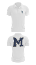 Marysville High School Cheer 26495942 Short Sleeve Performance Polo - 9