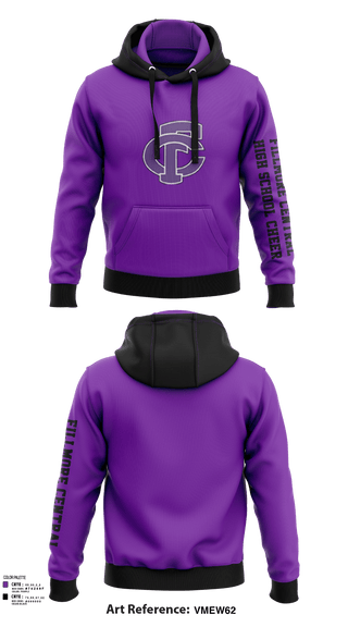 Hoodie, Fillmore Central High School Cheer, Cheer, Teamtime, Team time, sublimation, custom sports apparel, team uniforms, spirit wear, spiritwear, sports uniforms, custom shirts, team store, custom team store, fundraiser sports, apparel fundraiser