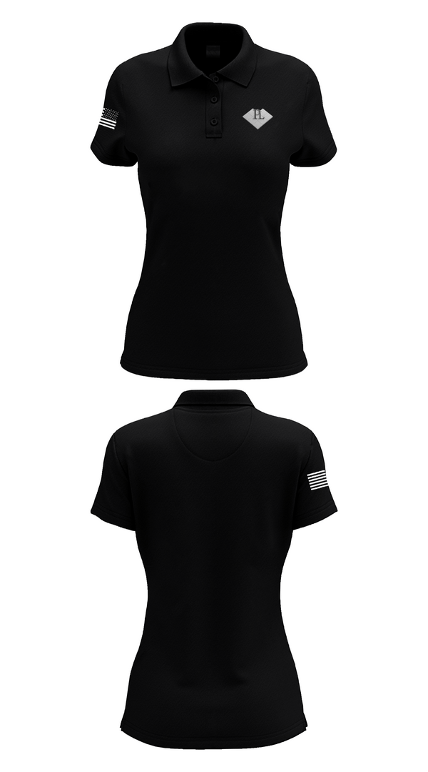 Womens Short Sleeve Performance Polo, Pro-Lux Tile & Stone, , Teamtime, Team time, sublimation, custom sports apparel, team uniforms, spirit wear, spiritwear, sports uniforms, custom shirts, team store, custom team store, fundraiser sports, apparel fundraiser